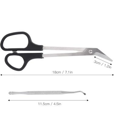 Long Handled Toenail Clippers Toenail Scissors Long Handled Ergonomic Unique Design Toenail Scissors Long Toenail Clippers for Seniors Toenail Clippers with Nail Picker for Adults - Buy Online on GoSupps.com