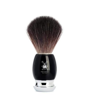 M HLE VIVO Luxury Shaving Set - 4-Piece Black Fiber Brush & 5-Blade Razor for Effortless Grooming | International Shipping Available - Buy Online on GoSupps.com