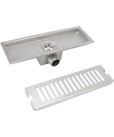 Efficient Rectangular Linear Shower Drain - Fast Water Flow & Odor Prevention for Optimal Bathroom Drainage - Buy Online on GoSupps.com