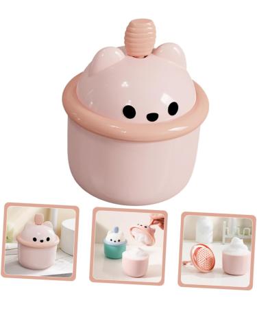 WOFASHPURET Facial Cleanser Foamer Rich Foam Maker Foaming Bottle Body Wash Abs Household Pink 6.80X6.50X6.50CM Pink - Buy Online on GoSupps.com