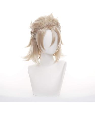 OSIAS Color Layered Albedo Cosplay Wig for Men and Boys - Genshin Impact - Buy Online on GoSupps.com