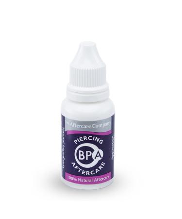 BPA Piercing Aftercare 1 x 10ml Bottle from The Aftercare Company - Dermatology Tested - Vegan Friendly - Cruelty Free - Unique Formula 10 ml (Pack of 1)