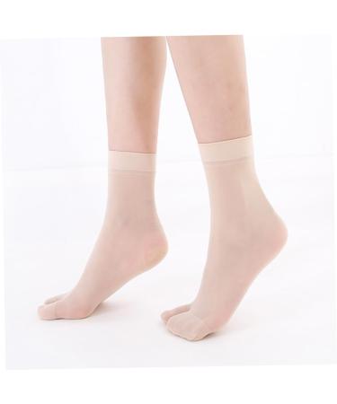 minkissy 5 Pairs Chinlon Socks Chinlon Stockings Universal Socks Two Toes Socks Japanese Style Socks Couple Socks Breathable Socks Two-toe Stockings Universal Stockings Split Toe Socks - Buy Online on GoSupps.com