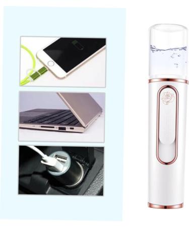 FOMIYES Portable Rechargeable Mist Sprayers Nano Mist Cooler Moisturizing Face Steamer - Buy Online on GoSupps.com