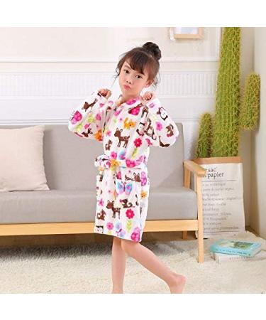 JZLPIN Unisex Baby Hooded Bathrobe | Flannel Pajamas for Boys & Girls 1-2 Years | Cute Owl Design - Buy Online on GoSupps.com