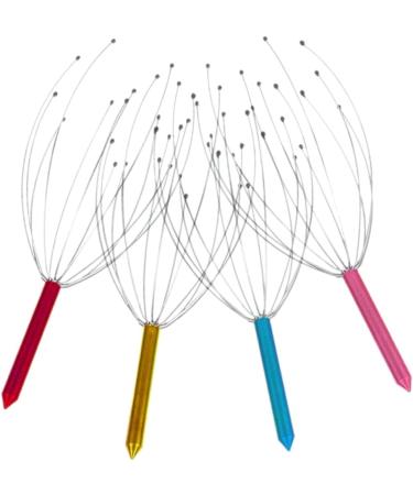 Magiclulu Metal Spatula Set - 8 STK Scalp Massager for Hair Growth & Tingling Relief | Best Office Scratching Tool - Buy Online on GoSupps.com
