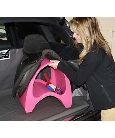 Nedlandic Pink Saddle Carrier - Durable & Stylish Equestrian Gear for International Shipping - Buy Online on GoSupps.com