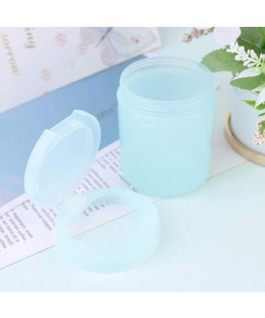 Exceart Cotton Swab Holder Organizer - Glass Canister for Cotton Swabs & Make-Up Sponges (Light Green) - Buy Internationally - Buy Online on GoSupps.com