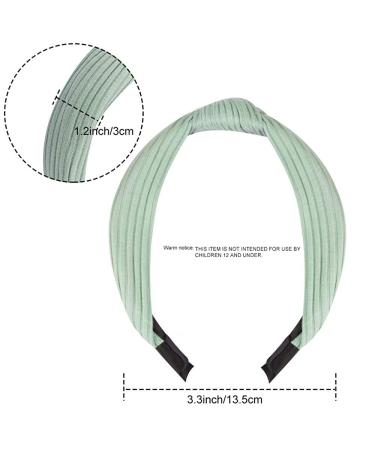 10 Multicolored Hair Ties for Women | Elastic Wide Fabric Turban Knots - Perfect for Girls | International Shipping Available - Buy Online on GoSupps.com