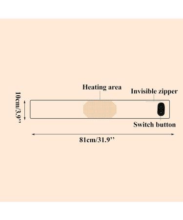 Wireless Heating Pillow Scarf for Women - Portable Cordless Neck Warmer in Blue - Buy Online on GoSupps.com