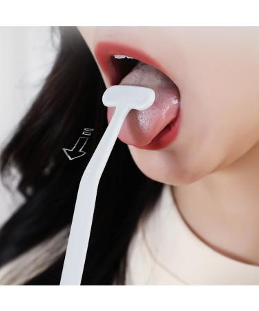 Buy Tongue Scraper - Effective Bad Breath Fighter & Easy-to-Use Mouth Cleaner | Travel Essentials for Fresh Breath - Grey - Buy Online on GoSupps.com
