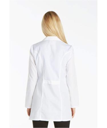 Cherokee Women Scrubs Lab Coat 32 2300 - Medium White - Buy Online on GoSupps.com