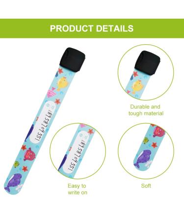 Emergency Bracelets for Children - 8PC Safety & ID Bracelet Set for Toddlers & Young Girls | SOS Name Bracelets - Buy Online on GoSupps.com