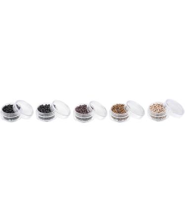 500Pcs Black Nano Rings Silicone Lined 3mm Hair Extension Beads - Micro Beads for Hair Extensions - Silicone Lined Nano Rings - Buy Online on GoSupps.com