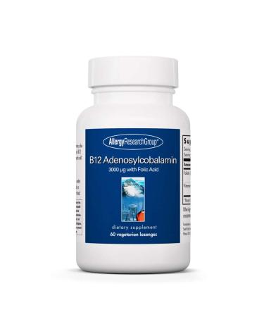 Nutricology B12 Adenosylcobalamin 60 Vegetarian Lozenges