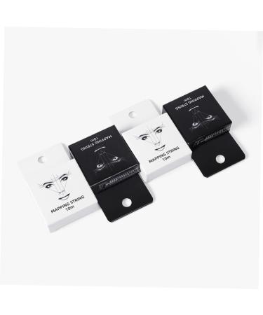 Hemoton 2pcs Ink Eyebrow Powder Stamp Kit Eyebrow Permanent Stencil Wire Ruler Eyebrow Line Simple - Buy Online on GoSupps.com