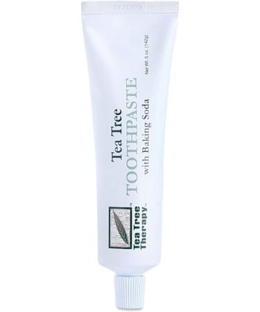 Tea Tree Therapy Toothpaste with Baking Soda - 5 oz | Natural Oral Care - Buy Online on GoSupps.com