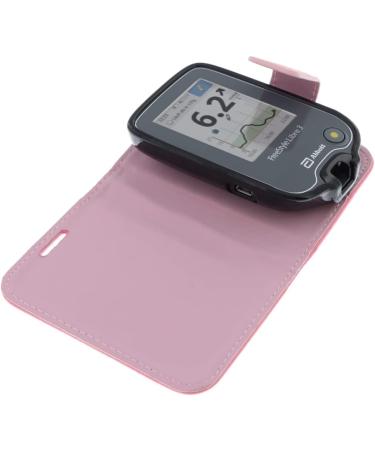 Foto-Kontor Case for Abbott Freestyle Libre 3 - Pink Protective Book Style Cover - Buy Online on GoSupps.com