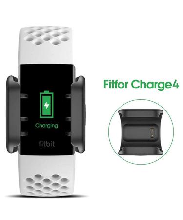 AWINNER Charger Compatible for Fitbit Charge 4 - Replacement USB Charger Adapter Charge Cord Charging Cable for Fitbit Charge 4 Heart Rate Fitness Wristband (2-Pack) - Buy Online on GoSupps.com