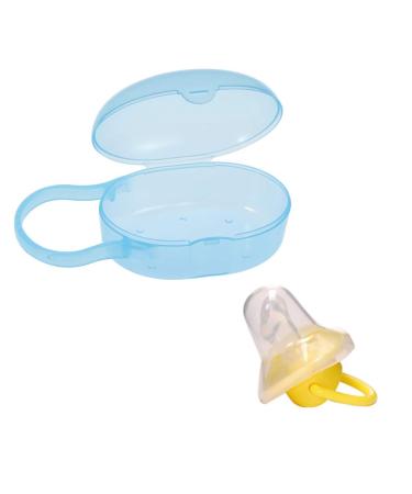 EXCEART 5pcs Baby Pacifier Case with Clip - Dustproof & Travel-Friendly for Newborns - Random Colors - Buy Online on GoSupps.com