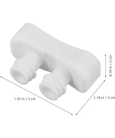 NOLITOY Essenial Oil Blank Nasal Inhale-r Tubes Empty Personal Nasal Aromatherapys Inhale-r Tubes with 5 Cotton Pads - Buy Online on GoSupps.com