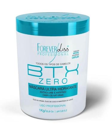Organic Hair Btox Forever Liss Zero Anti-Volume Anti-Frizz Hair Mask 1kg - Buy Online on GoSupps.com