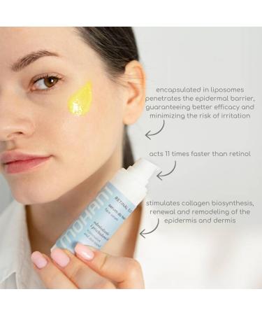 Mohani Retinal 0.15% with Vitamin C and Hyaluronic Acid Face Serum | Anti-Aging and Anti-Wrinkle Serum | Natural Vegan Cosmetics to Reduce Pores (30 ml) - Buy Online on GoSupps.com
