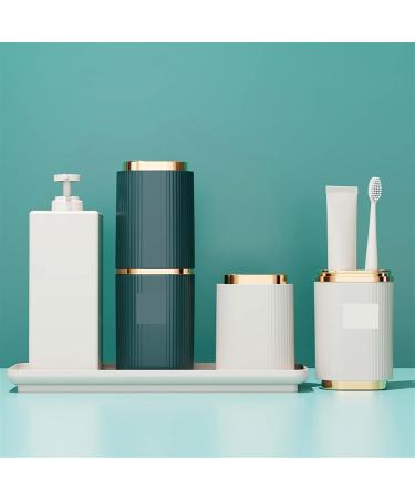 Digjobk Travel Toothbrush & Toothpaste Holder White Storage Case Organizer for Outdoor & Household Use (21*8 cm) - Buy Online on GoSupps.com