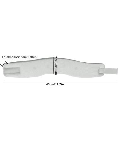 Woys Halskrause - Adjustable Breathable Neck Collar | Contoured Support Wrap for Neck Posture | Unisex Stability - Buy Online on GoSupps.com