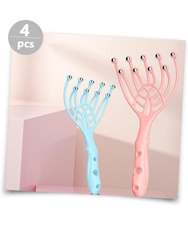 Frcolor 4-Piece Head Massage Device | Sleep Aid & Muscle Relaxation Tool - International Shipping Available - Buy Online on GoSupps.com