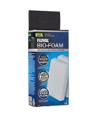 Fluval foam cartridge for large dirt particles for the Fluval internal filter U2 pack of 2 - Buy Online on GoSupps.com