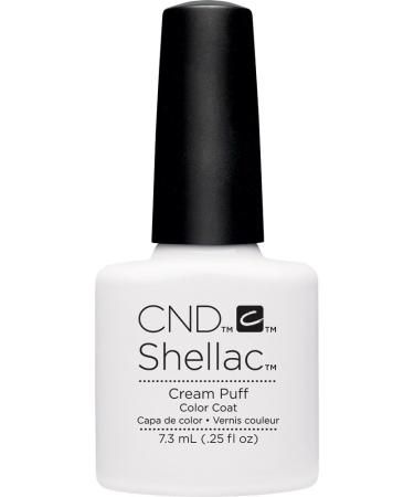 New CND Creative Shellac UV3 Power Polish - Cream Puff 7.3ml - Buy Online on GoSupps.com
