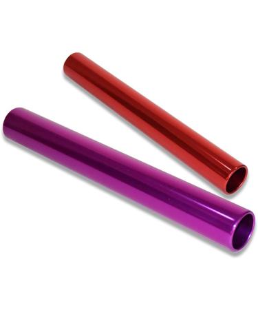 RAYNAG 3 Pack Aluminum Track Relay Batons - Durable Field Race Batons for Student Events (Blue, Gold, Red) - Buy Online on GoSupps.com