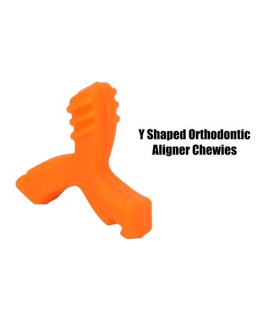 Chewies Aligner for Facial Deformation Prevention | Y-Shape Adaptation Rod & Muscle Training - Orange - Home Use - Buy Online on GoSupps.com