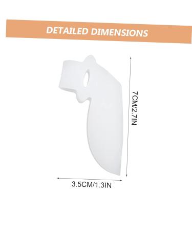 4 Pairs Bunion Spacers | Hallux Corrector & Foot Stretchers | Big Toe Separators | White Foot Pain Relief - Buy Online on GoSupps.com