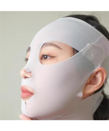 Full Face Lift Sleeping Belt Reusable Facial Slimming Mask Chin Lift Facial Mask V Line Face Belt Double Chin Thin Facial Bandages Cheek Chin Slimming Belt Strap Face Massage Shaper for Women - Buy Online on GoSupps.com