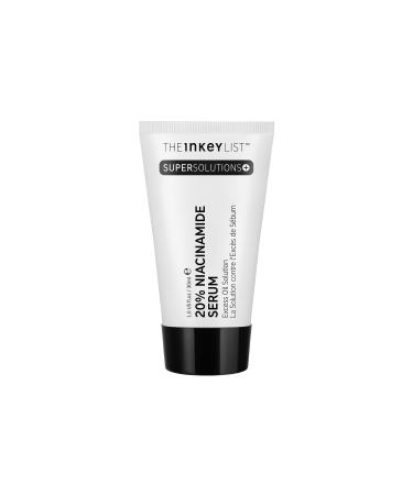 The INKEY List SuperSolutions Niacinamide 20% Serum Helps with Healthy-Looking Skin Texture Pores and Balancing Excess Oil Skin Barrier Protection 1.01 fl oz