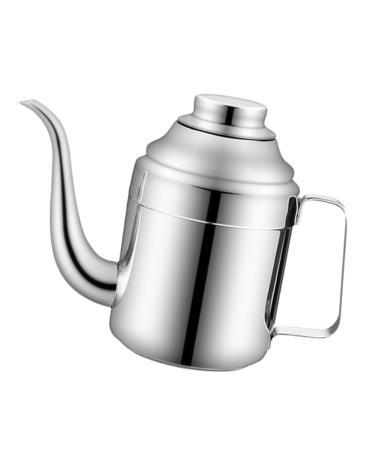 Alipis Oil Can Oil Pourer Bacon Container Household Vinegar Bottle Kitchen Stainless Oil Cruet Olive Oil Decanter Vinegar Dispenser Kitchen Supplies Stainless Steel Leakproof
