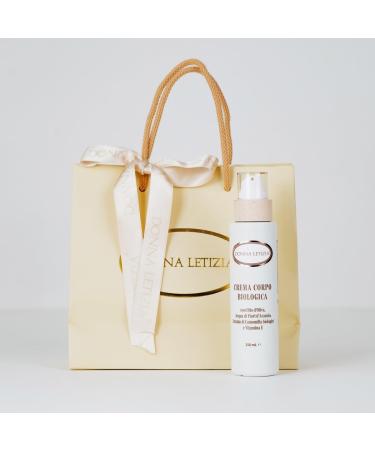 Organic body cream with olive oil orange flower water organic chamomile extract and vitamin E hydrating nourishing 96.50% natural 250 ml - Buy Online on GoSupps.com