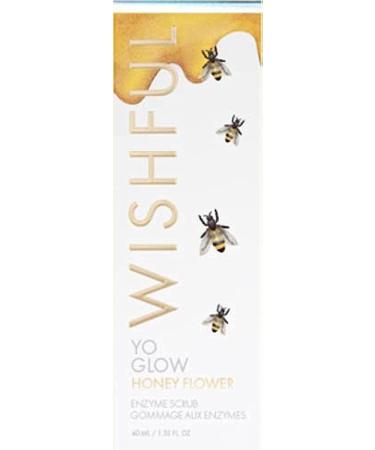 Wishful by Huda Beauty Yo Glow Enzyme Scrub (Honey Flower, 40ml)