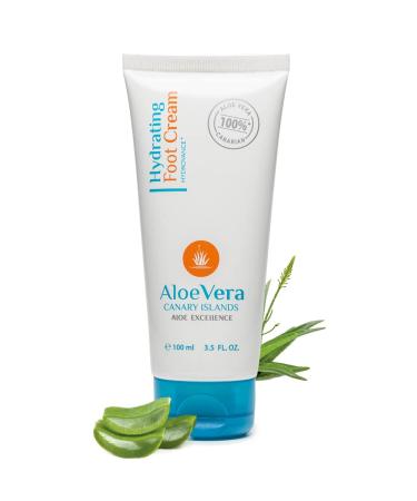 Aloe Excellence - Foot care cream |Moisture and smoothness for your skinWith aloe vera and grape oil natural ingredients |Made in the Canary Islands |100 ml