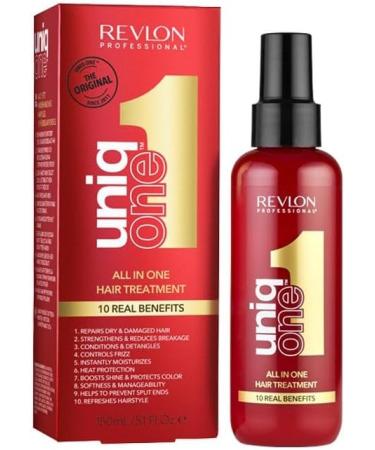 Revlon Professional Leave In Conditioner Gifts For Women/Men Vegan Hair Treatment For Shine & Frizz Control (150ml) Classic All Hair Types (Pack of 2) 150 ml (Pack of 2) Classic - Buy Online on GoSupps.com