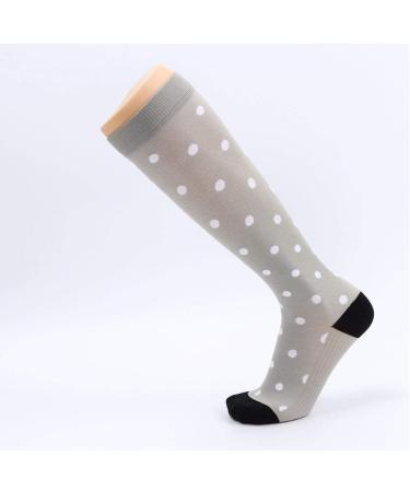 Angoter Compression Stockings for Men & Women | Long Sports Socks for Walking Cycling Pregnancy & Edema - Size S-M - Buy Online on GoSupps.com
