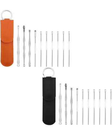 FRCOLOR Ear Cleaner Set - Stainless Steel Wax Removers for Earwax Removal - Ear Cleaning Kit (4 Sets) - Buy Online on GoSupps.com