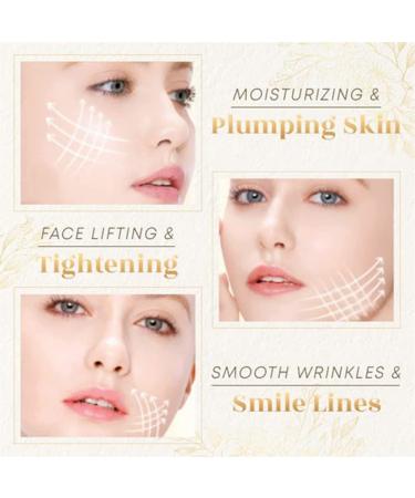 Gold Face Serum - Anti-Aging & Moisturizing Skincare with Soluble Protein Thread & Nano-Gold Essence | Active Collagen & Silk Thread Lifting - Buy Online on GoSupps.com
