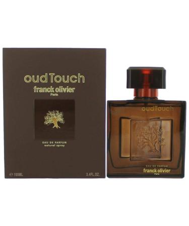 Frank Oliver Oud touch eau de parfum spray for men, 3.4 Fl Ounce, woody and aromatic (5633) 3.38 Fl Oz (Pack of 1)
