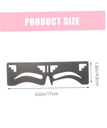 Beavorty 6 Pcs Eyebrow Ruler and Stencil Set - Brow Shaping Template, Eyebrow Stamp, Mapping String, and Makeup Supplies - Buy Online on GoSupps.com