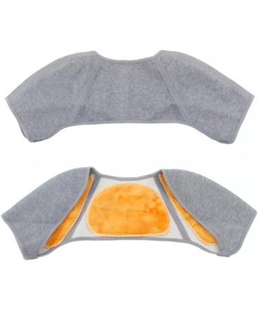 FRCOLOR Heated Shoulder Warmer Pad - Microwavable Shoulder Brace & Compress for Pain Relief - Perfect for Neck & Back Support - Buy Online on GoSupps.com