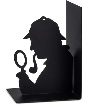 Balvi Sherlock Black Metal Bookend | Original Design | Stylish Home Decor | International Shipping Available - Buy Online on GoSupps.com