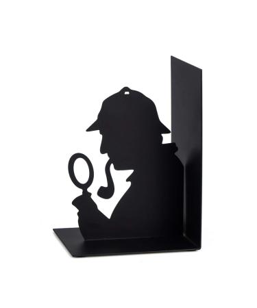 balvi - Sherlock Black metal bookend. Original design